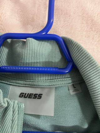 Chaqueta Guess Verde Azulado