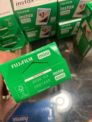 Instax Mini 20 Fotos Fujifilm x10