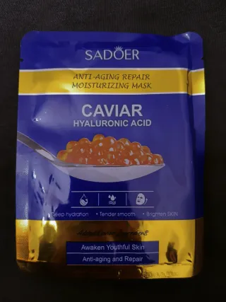 Mascarilla Facial SADOER Caviar Anti-Aging