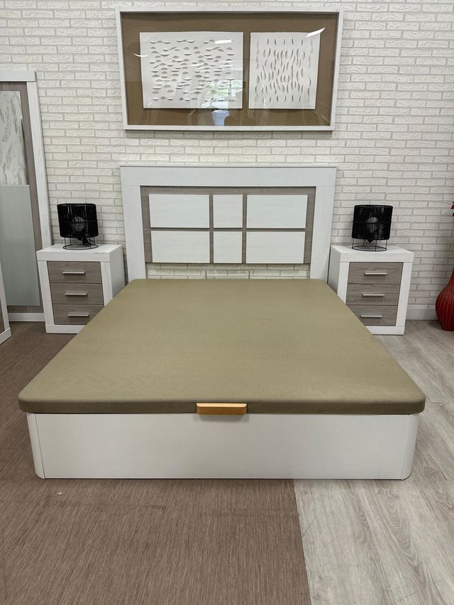 Canapé Abatible Gran Capacidad 135x190