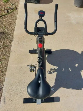 Bicicleta Spinning y máquina de remo Crivit