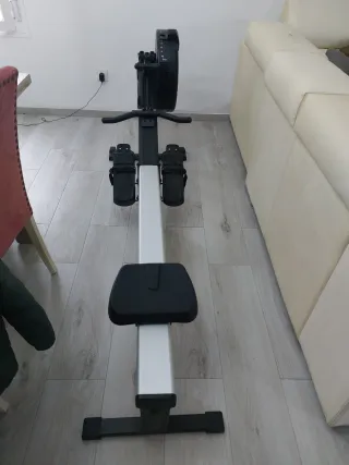 Bicicleta Spinning y máquina de remo Crivit