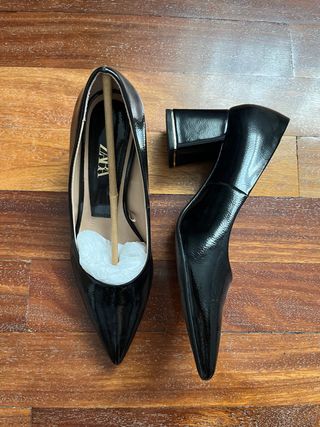 Zapato charol negro Zara Talla 36