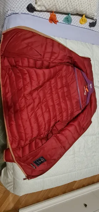 Cazadora plumífero Spagnolo roja