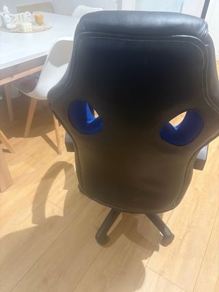 Silla Gaming Negra y Azul