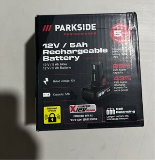 Batería Parkside 12V 5Ah