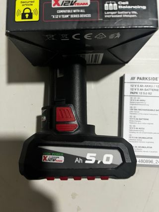Batería Parkside 12V 5Ah