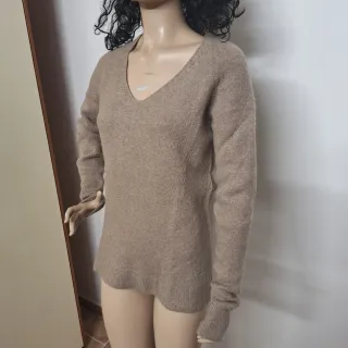 Maglione donna beige