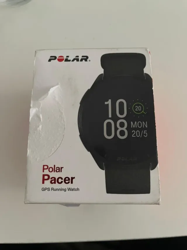 Polar Pacer GPS Running Watch Negro