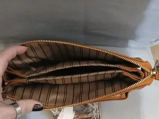 Bolso de hombro mujer marrón