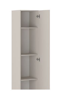 Mueble multiusos beige/gris