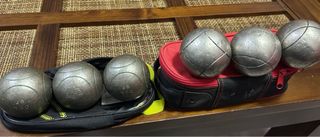 Sfere di bocce in metallo