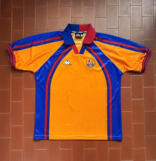 Kappa Maglia Calcio FC Barcelona 1997-98 Vintage
