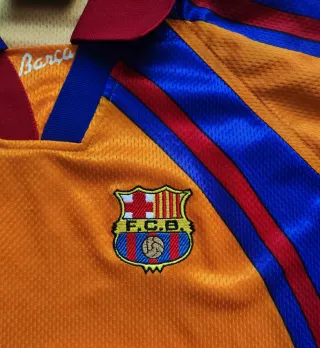 Kappa Maglia Calcio FC Barcelona 1997-98 Vintage