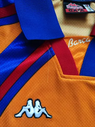 Kappa Maglia Calcio FC Barcelona 1997-98 Vintage