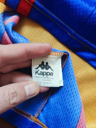 Kappa Maglia Calcio FC Barcelona 1997-98 Vintage
