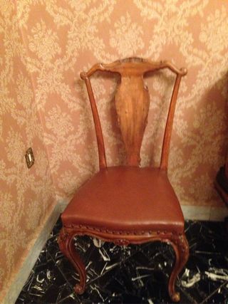 Sala da pranzo completa stile Chippendale