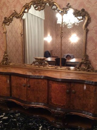 Sala da pranzo completa stile Chippendale