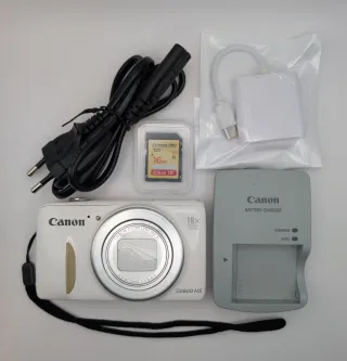 Canon PowerShot SX600 HS Fotocamera Digitale Bianca