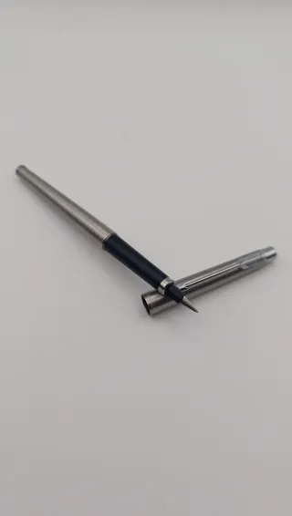 Pluma Estilográfica Parker Vintage Acero Pulido