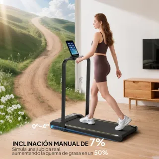 Cinta de Correr Plegable Inclinada