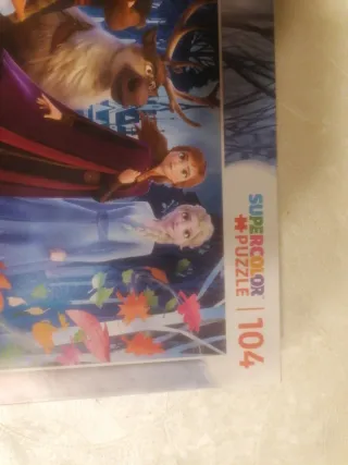 Puzzle Frozen II 104 piezas 3D