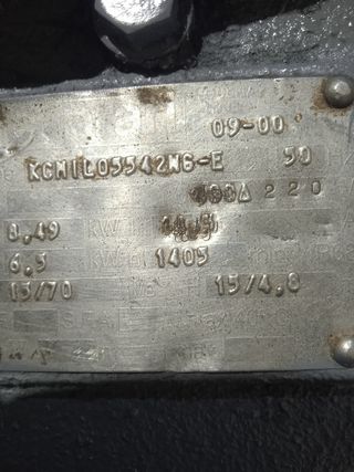 Motor sumergible caprari