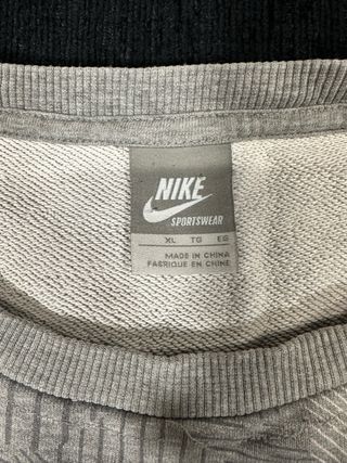 Sudadera Nike Air Gris Talla XL