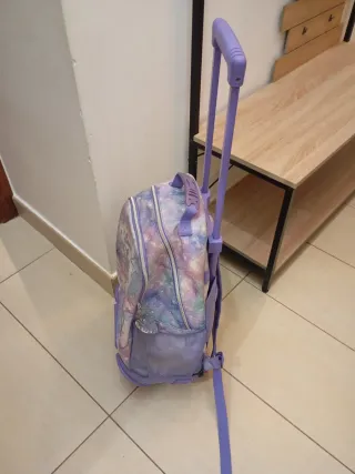 Mochila Totto con ruedas para niña