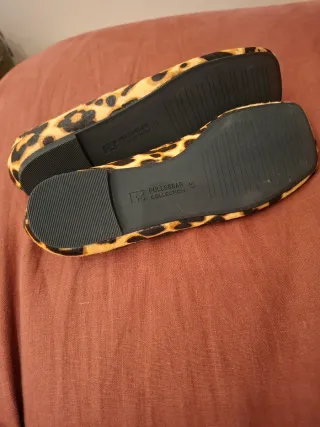 Bailarinas Pull&Bear estampado leopardo T.37