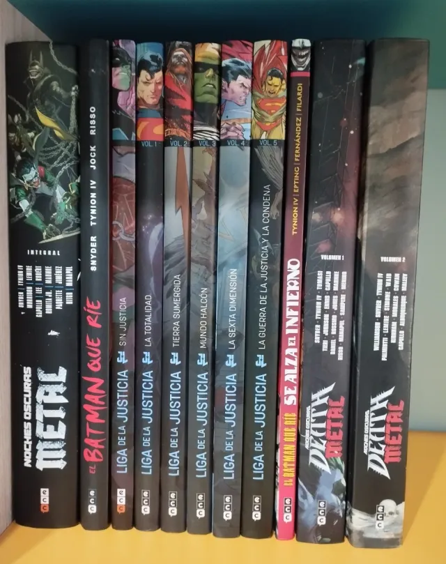LIGA JUSTICIA SNYDER NOCHES OSCURAS DEATH METAL