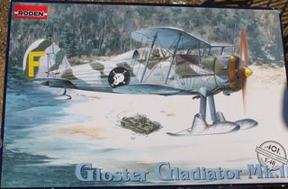 GLOSTER GLADIATOR VOL SUECO FINLANDIA