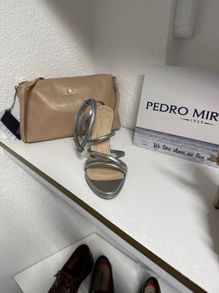 Zapatos Pedro Miralles Beige y Negro