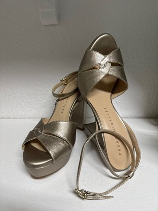 Zapatos Pedro Miralles Beige y Negro