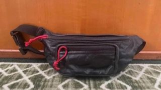 Borsello vera pelle nero