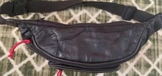 Borsello vera pelle nero