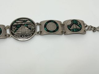 Pulsera Vintage México de metal
