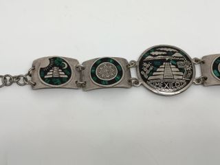 Pulsera Vintage México de metal