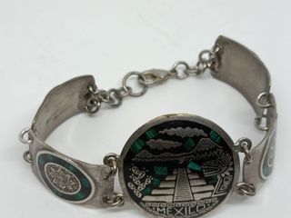 Pulsera Vintage México de metal
