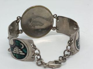 Pulsera Vintage México de metal