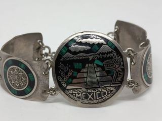 Pulsera Vintage México de metal