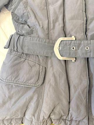 Chaqueta negra mujer con cinturón