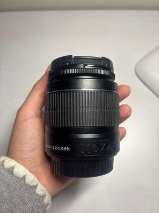 Cámara Canon EOS 4000D Negra + objet. EFS 18-55mm