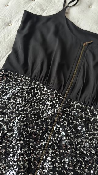 Vestido fiesta lentejuelas Lefties (S)