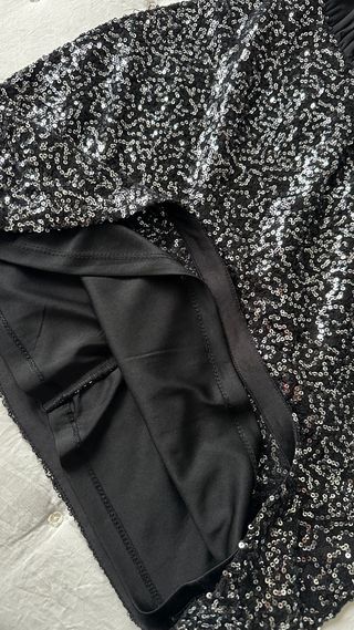 Vestido fiesta lentejuelas Lefties (S)