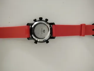 Reloj Marea Negro y Rojo