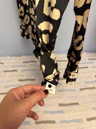 Camisa Zara Estampado Animal Talla M