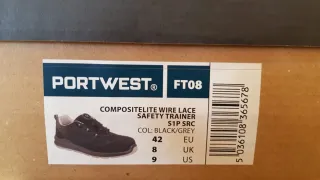 Zapatos Seguridad Port West Talla 42 Nuevos
