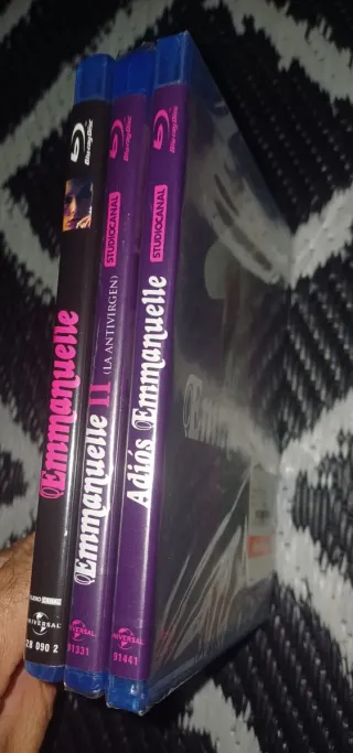PRECINTADAS! EMMANUELLE TRILOGIA DESCATALOGADA BLU