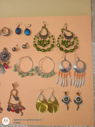 Lote de Pendientes Bisutería